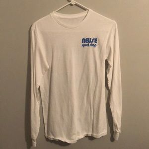 Long Sleeve White Neuse T-Shirt